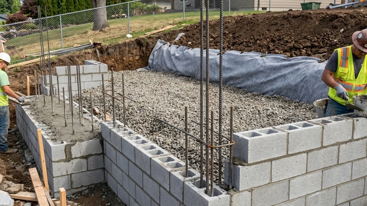 Besser Block Retaining Walls planning detail
