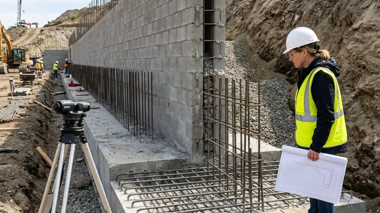 Engineered & Council-Approved Retaining Walls planning detail